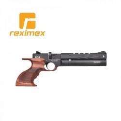 Pistolet Reximex RPA PCP de calibre 5,5 mm. Couleur bois et noir. 10 joules