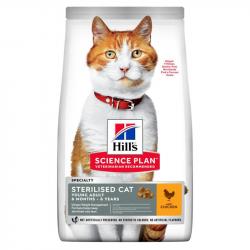 HILLS FELINE STERILISED ADULT POULET 1.5KGS
