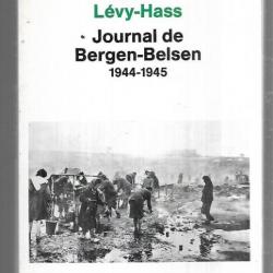 Journal de Bergen-Belsen. (suivi d'un) Entretien avec Eike Geisel - 1944-1945, Hanna Lévy-Hass