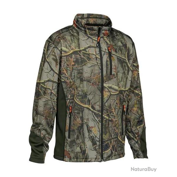 Sweat Shirt Percussion Zipp Ghostcamo Forest Evo