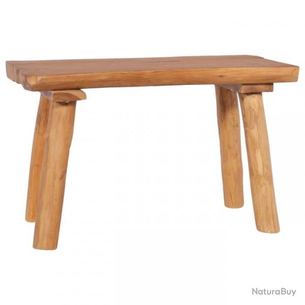 Banc de jardin 80 cm Bois de teck massif 288816