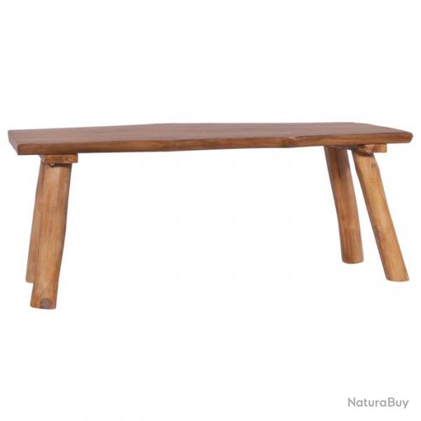 Banc de jardin 120 cm Bois de teck solide