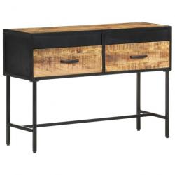 Table console 110x35x75 cm Bois de manguier brut 288473