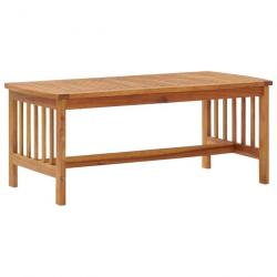 Table basse 102x50x43 cm Bois d'acacia solide 310255