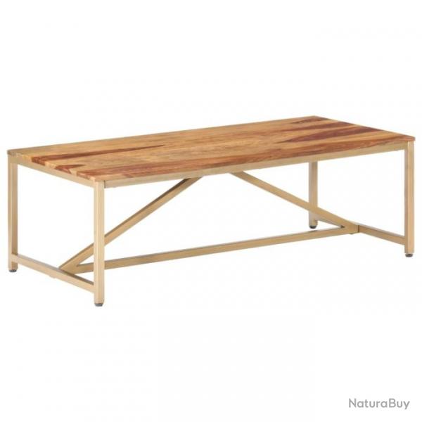 Table basse 120x60x40 cm Bois solide 286339