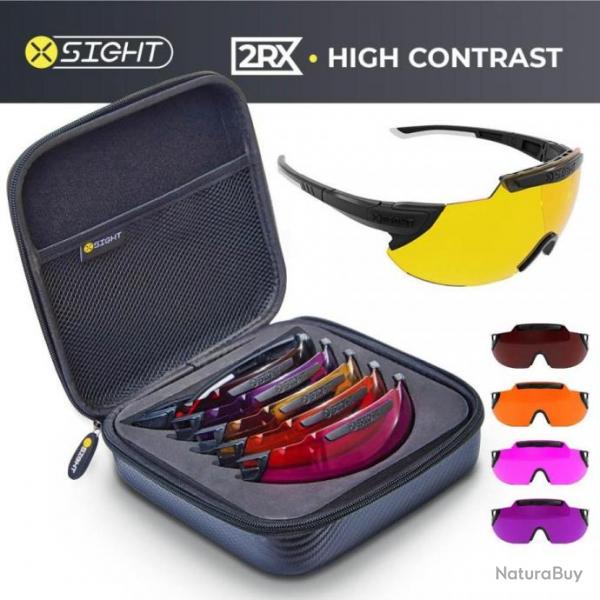 lunettes de ball trap Xsight High Contrast