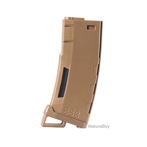 Chargeur Mid-cap Speed 130 billes pour M4 AEG Tan