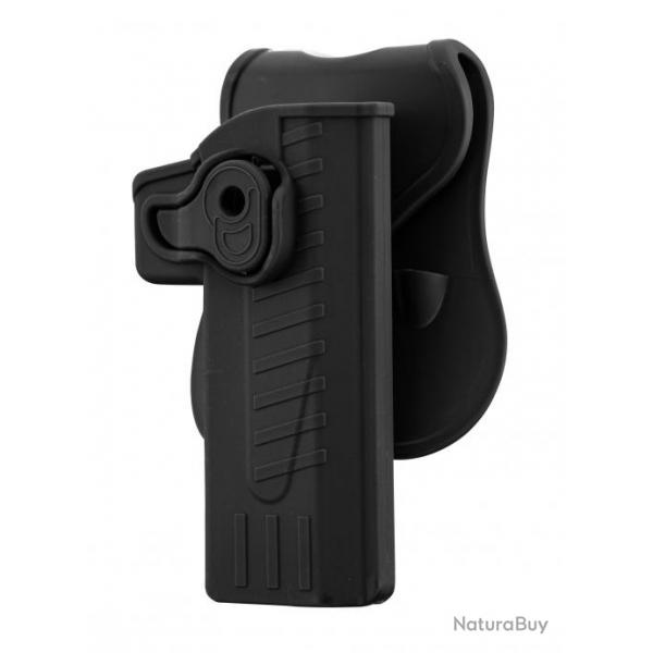 Holster rigide Quick Release pour Hi-Capa Droitier Noir