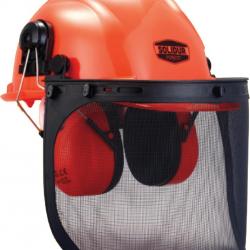 Casque forestier complet