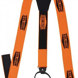 Bretelles à boutons pour bûcherons Orange