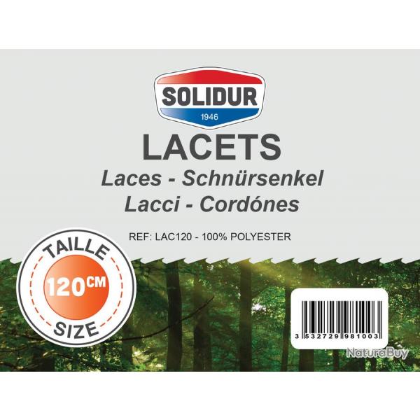 Lacets pour chaussures 120 cm