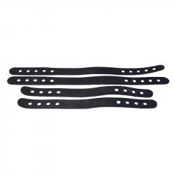 Sangles de rechange pour protege tibia rigide orange