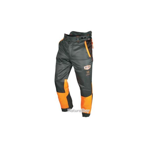 Pantalon Authentic Classe 1 Type A XS Orange/gris