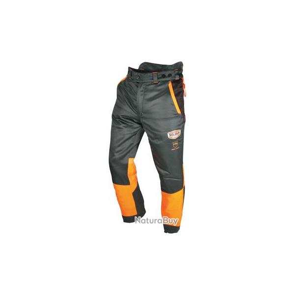 Pantalon Authentic Classe 1 Type A XL Orange/gris