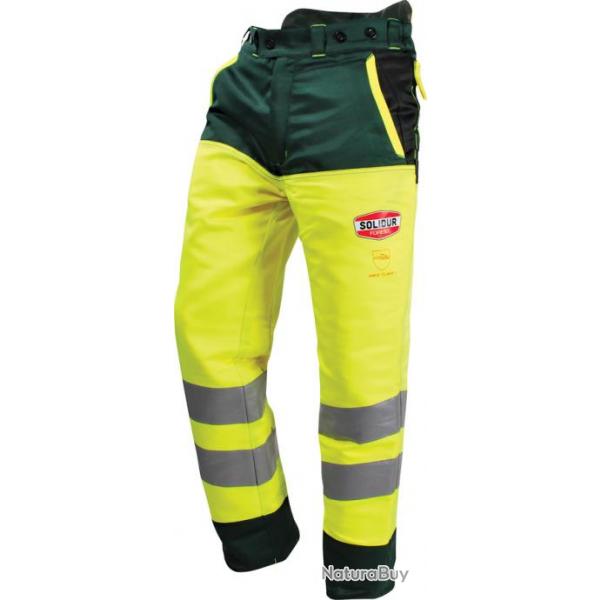 Pantalon Glow Haute Visibilit Classe 1 Type A S Jaune