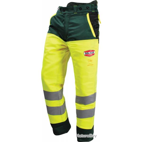 Pantalon Glow Haute Visibilit Classe 1 Type A L Jaune
