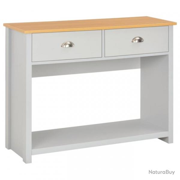 Table console Gris 97 x 35 x 76 cm