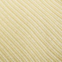 Voile d'ombrage 160 g/m² Beige 6x6 m PEHD 311114