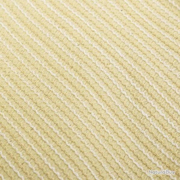 Voile d'ombrage 160 g/m Beige 2x3,5 m PEHD