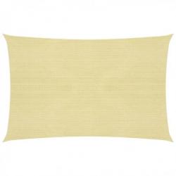 Voile d'ombrage 160 g/m² Beige 4x5 m PEHD 311133