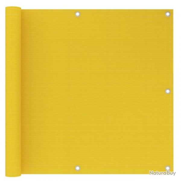 cran de balcon Jaune 90x300 cm PEHD 310996