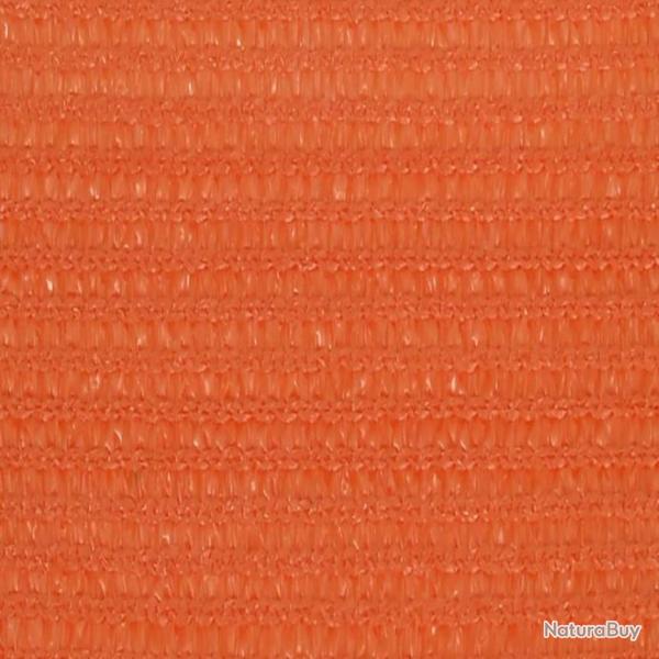 Voile d'ombrage 160 g/m Orange 2,5x4 m PEHD 311674