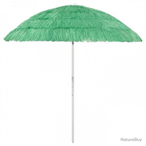 Parasol de plage Vert 240 cm 314698