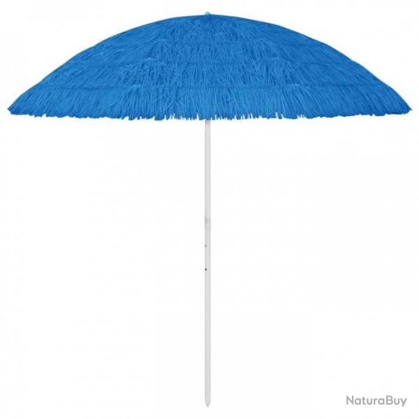 Parasol de plage Bleu 300 cm 314696