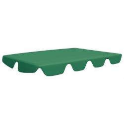 Toit de rechange de balançoire Vert 150/130x70/105 cm 312101