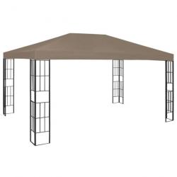 Belvedere auvant 4x3 m Taupe 312258