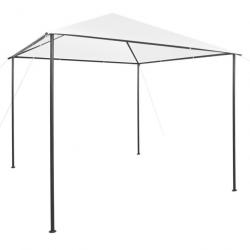 Belvedere auvant 3x3x2,7 m Blanc 180 g/m² 312241