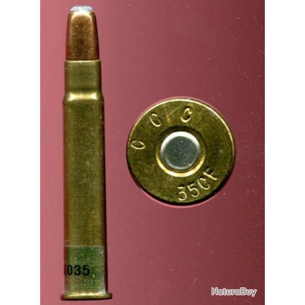 .35 WCF Winchester - CCC - balle cuivre pointe plomb