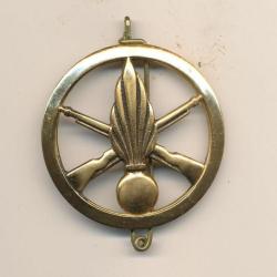 INSIGNE DE BERET INFANTERIE, ann&eacute;es soixante (Guerre d'Alg&eacute;rie)