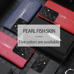 Coque pour Samsung Cuir Raie Galuchat, Couleur: Au Choix, Smartphone: Galaxy A32 4G