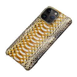 Coque Serpent Python Veritable pour iPhone, Couleur: Au Choix, Smartphone: iPhone 13 Pro Max