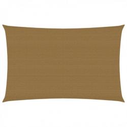 Voile d'ombrage 160 g/m² Taupe 2,5x4,5 m PEHD 311400