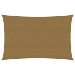 Voile d'ombrage 160 g/m² Taupe 3x5 m PEHD 311404