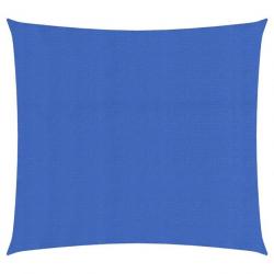 Voile d'ombrage 160 g/m² Bleu 2,5x2,5 m PEHD 311493