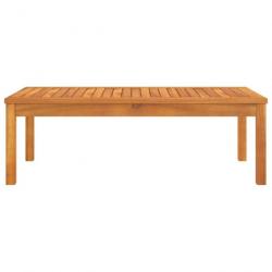 Table basse 100x50x33 cm Bois d'acacia solide 311833