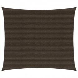 Voile d'ombrage 160 g/m² Marron 2x2,5 m PEHD 311776