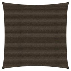 Voile d'ombrage 160 g/m² Marron 4x4 m PEHD 311771