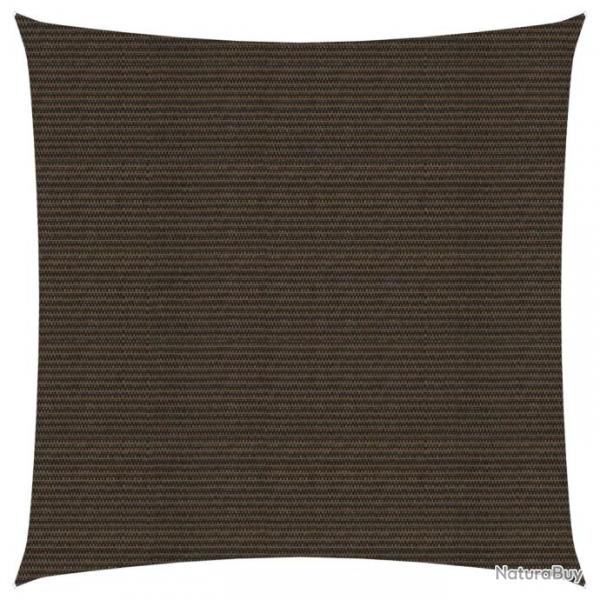 Voile d'ombrage 160 g/m Marron 4x4 m PEHD 311771