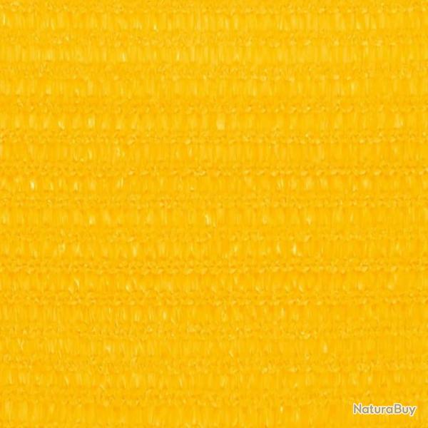Voile d'ombrage 160 g/m Jaune 4x4x5,8 m PEHD 311589