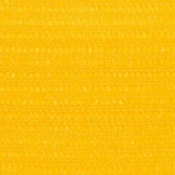 Voile d'ombrage 160 g/m² Jaune 3/4x3 m PEHD 311599