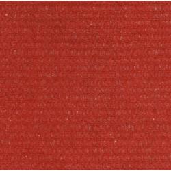 Voile d'ombrage 160 g/m² Rouge 3,5x5 m PEHD 311627