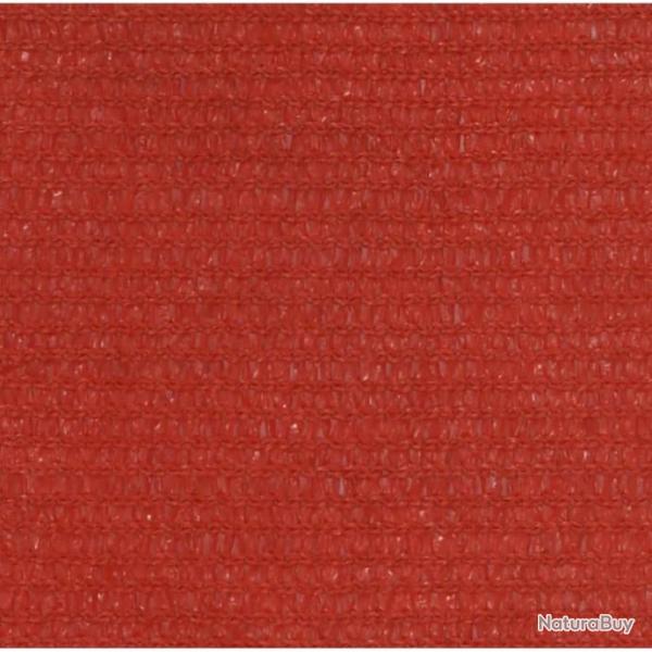 Voile d'ombrage 160 g/m Rouge 3,5x4,5 m PEHD 311626