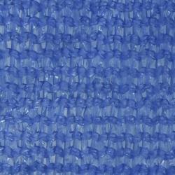 Voile d'ombrage 160 g/m² Bleu 3,5x3,5x4,9 m PEHD 311532