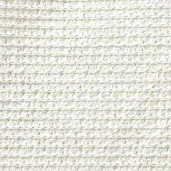 Voile d'ombrage 160 g/m² Blanc 3x3x4,2 m PEHD 311254