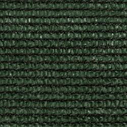 Voile d'ombrage 160 g/m² Vert foncé 2x2 m PEHD 311437