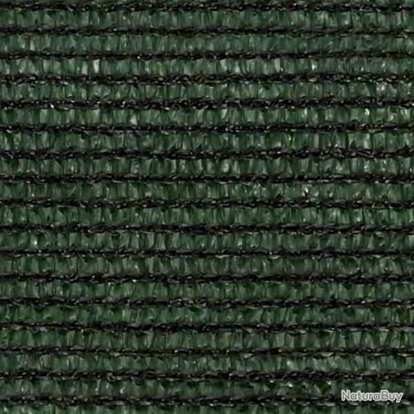 Voile d'ombrage 160 g/m Vert fonc 4,5x4,5 m PEHD 311442